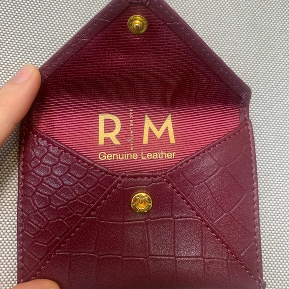 Rachel Miriam leather card case *new - Picture 2 of 4